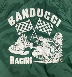 Vintage Banducci Offroad Racing Advertising Jacket XL
